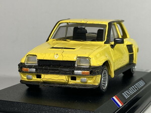 [ジャンク] ルノー サンク ターボ Renault 5 Turbo 1984 1/43 - デルプラド delprado