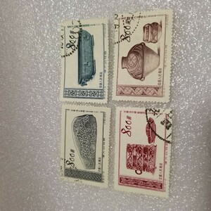  中国切手 中国人民郵政 偉大な祖国の古代遺物の切手 記念切手 651 B