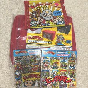 ビックリマン 39th シールホルダー ビックリマンシール モーリーファンタジー ビックリマンチョコ バスタオル　 収納ボックス