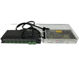 ① DMX512 デコーダ + MEAN WELL NES-150-15 スイッチング電源 ライブ イベント 照明 LEDライト コントローラー