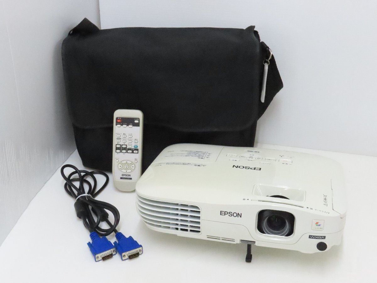 未使用に近い】EPSON EB-W8 プロジェクター バッグ付き 付属品 未使用に近い】EPSON EB-W8 プロジェクター バッグ付き 付属品