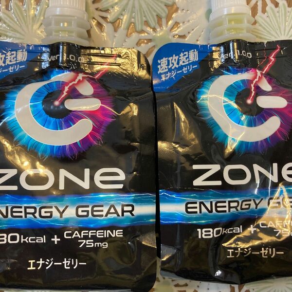サントリー　ZONE ENERGY GEAR ブラック　ゼリー飲料　２本
