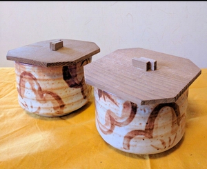 木蓋付き椀鉢