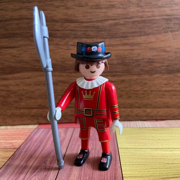 新品プレイモービル ビーフィーター　playmobil yoru ミニチュア　ドールハウス