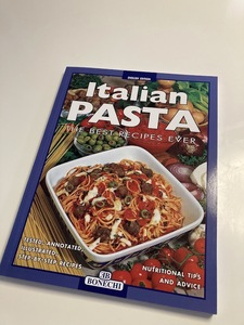 イタリア料理★イタリアン★パスタ★レシピ本★英語表記★新品