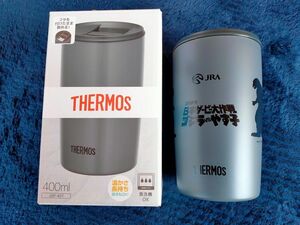 JRA東京競馬場 日本ダービー大作戦 ゴジラVSやす子 A勝ゴジラタンブラー THERMOS サーモス 未使用品