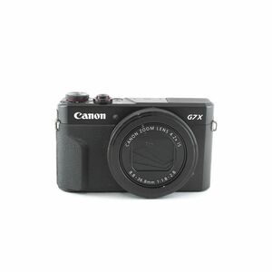 Canon PowerShot G7 X Mark II デジタルカメラ USED美品 本体＋バッテリー 高画質 大口径レンズ Wi-Fi FullHD 動作品【難有】1円〜 CP6345