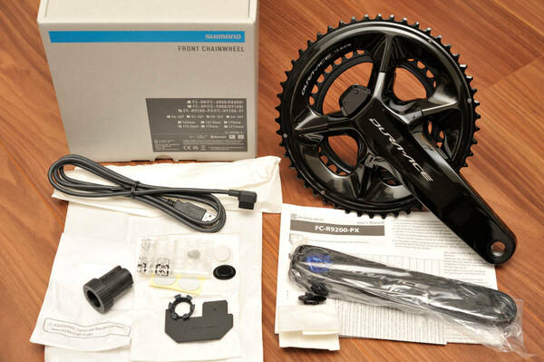 Shimano Dura-Ace Front Chainwheel FC-R9200-PX 11S 172.5mm 50-34T シマノ デュラエース デュアルサイドパワーメーター クランクセット