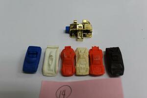 ⑭ supercar eraser kesi rubber used toy stationery figure car collection Showa Retro 