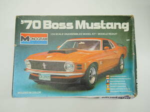 モノグラム 70 ムスタング マスタング Monogram 1/24　プラモデル　Boss Mustang