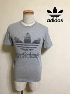 【新品】 adidas originals TRACTION TREFOIL TEE アディダス オリジナルス トレフォイル ロゴ Tシャツ サイズS 半袖 CE2241 グレー