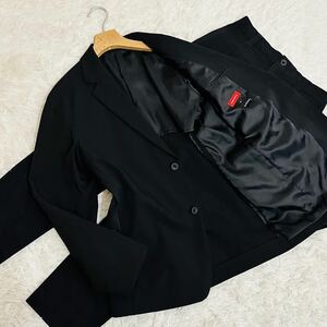 メゾンスペシャル セットアップ テックスーツ テーラードジャケット 2B 洗える 通年 ビジネス カジュアル 46 M ブラック 黒 MAISON SPECIAL