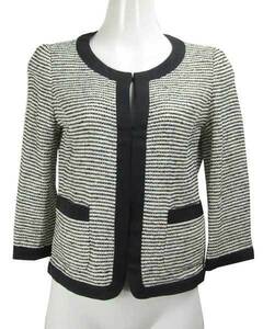  M pull mie white black no color jacket 34
