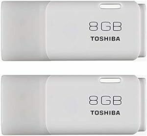 東芝 USBメモリ 8GB USB2.0 国内正規品 2個セット TNU-A008G 2