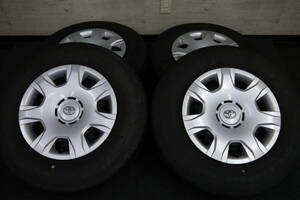 200 series Hiace original tire wheel 4 pcs set vehicle inspection "shaken" to 