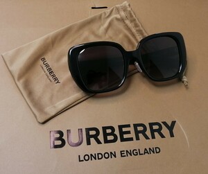 美品●　バーバリー　BURBERRY　サングラス メガネ ブラック　イタリア製　