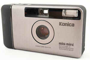 【美品】 Konica コニカ BiGmini BM-301 コンパクトフィルムカメラ 動作確認済み #1672