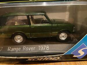 *** Solido *SOLIDO* France * Range Rover *1817*1978* green * new goods unused ***