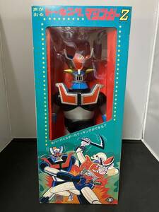 *0 rare increase rice field shop voice . go out to- King Mazinger Z present condition goods 35cm sofvi box with defect retro operation not yet verification Masudaya 0*