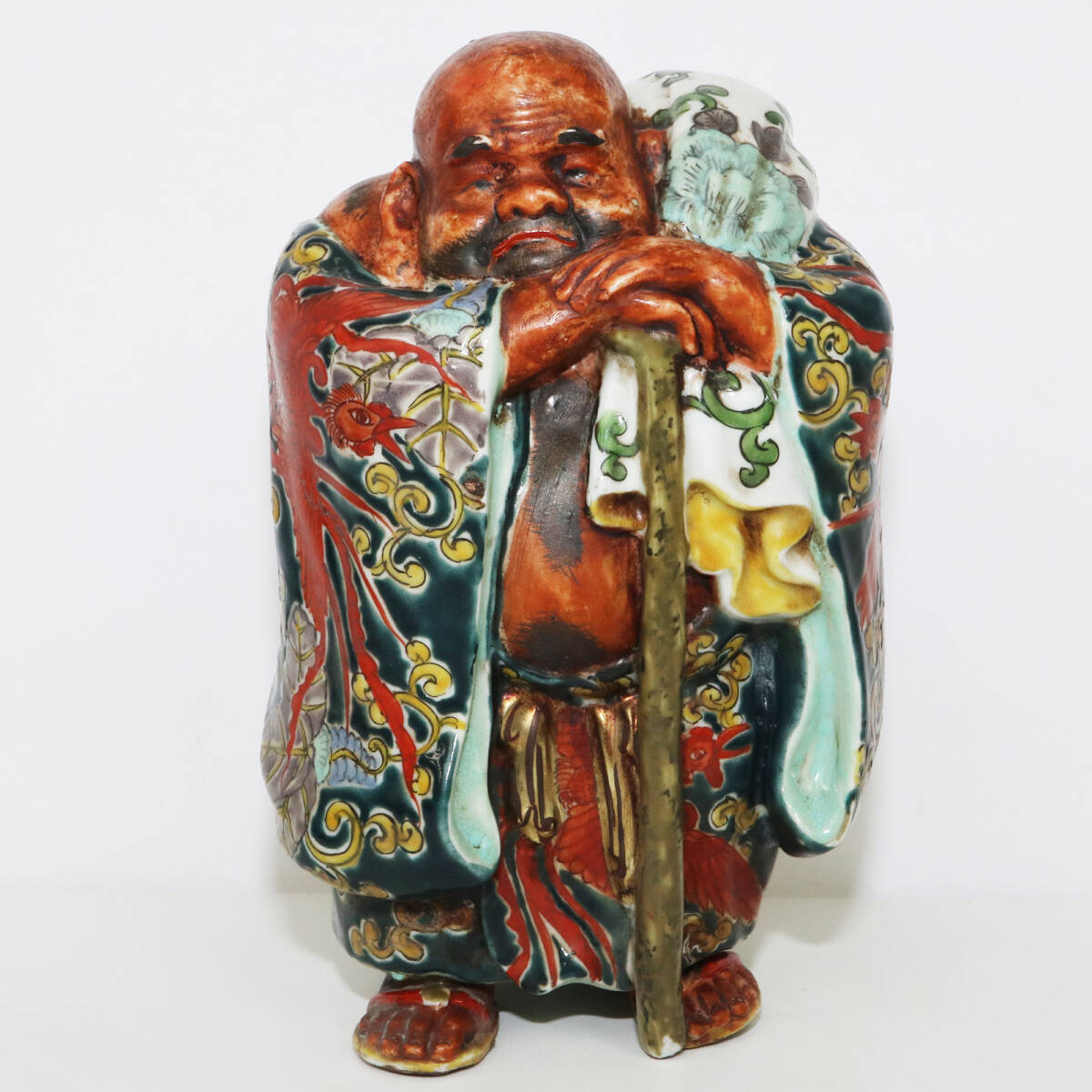 Hachi mer様 九谷焼 布袋 古道具 縁起物 金運 金彩 染付 古九谷 Hachi mer様 九谷焼 布袋 古道具 縁起物 金運 金彩 染付 古九谷