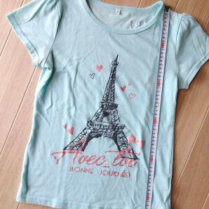 しまむら エッフェル塔Tシャツ 160cm