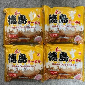  gold Chan Tokushima ramen 106g×4 sack set Tokushima made flour 