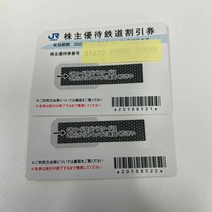 JR west Japan stockholder complimentary ticket 2 sheets 