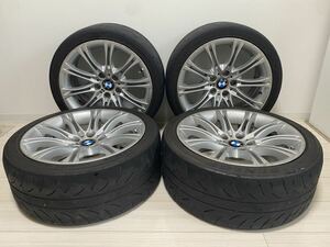 【サーキット練習等に 手渡し歓迎】 BMW E60 5シリーズ純正 18インチ Style135 18×8j+20 225/40R18 4本セット