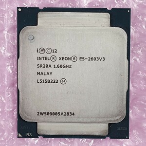 【動作確認済み】Xeon E5-2603 V3 1.60GHz / LGA2011-3