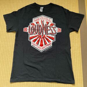 ラウドネス Tシャツ LOUDNESS バンドTシャツ loudness ツアーTシャツ World Tour 2019-2020 LIVE in JAPAN オフィシャルTシャツ