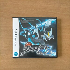 ニンテンドーDS ポケットモンスター ブラック2 ソフト 取扱説明書付 【動作未確認】