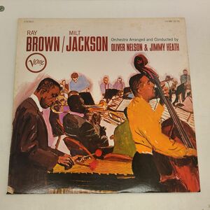 LPレコード / レイ・ブラウンとミルト・ジャクソン　RAY BROWN　MILT JACKSON / MV 2076【M005】