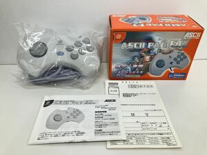 ゲーム周辺機器/ジャンク扱い/DC ドリームキャスト アスキーパッド ファイティングタイプ/動作未確認/箱付き/アスキー/ASC-1301P【G025】