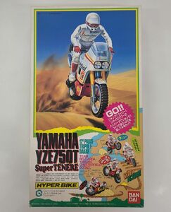  пластиковая модель / не собран / гипер- мотоцикл No.4 / Yamaha YZE750T Super Tenere / Bandai / с руководством пользователя / 4902425299457[G040]