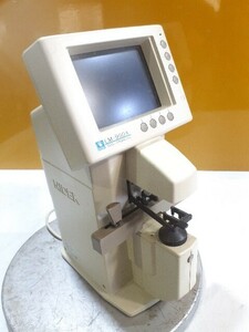  re-exhibition [1 jpy start!]NIDEKnitek auto lens meter LM-990A lens .. power total * defect have glasses operation excellent 