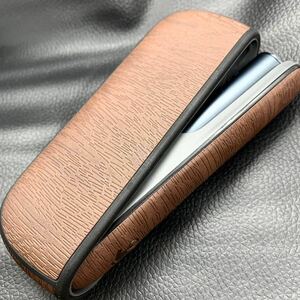 アイコス　ilumaｉケースイルマ用 iqos ilumaケースiQOS ILUMA専用ケース　木彫茶as