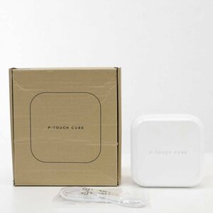 unused goods brother P-TOUCH CUBE smartphone /PC correspondence label lighter PT-P710BT 2018 year made 24mm tape correspondence Brother pi- Touch Cube *851h25