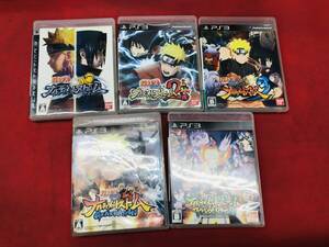 ARUTO -ナルト- 疾風伝 ナルティメットストーム 1 2 3 ナルティメットストームジェネレーション レボリューション 即購入!! 5本 セット