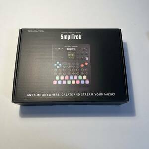 SONICWARE SmplTrek portable sampler Touch sense Full color LED pad built-in Mike & built-in speaker installing USB audio Inter fei