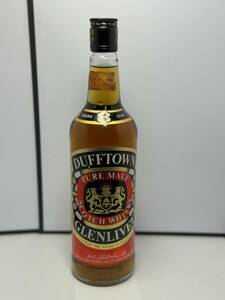 * delivery! not yet . plug old sake!daf Town DUFFTOWN 8 year Glenn rivet 750ml Scotch whisky single malt 