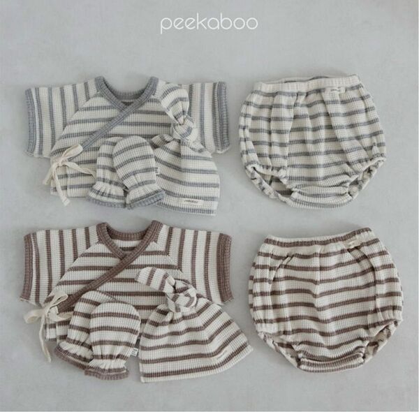 韓国子供服 Nune newborn set 新生児肌着 新生児退院着 ベビー退院着 peekaboo ベビー服