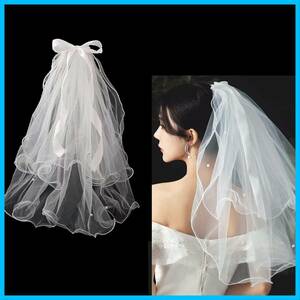 [ stock sale ]ZHEJIA wedding veil veil ve-ru lady's hair accessory 2 layer wedding veil u Eddie n