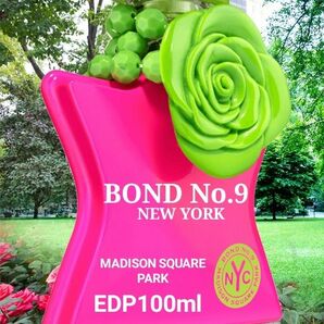 希少高級香水☆定価67760円☆国内正規品☆BOND No.9 ボンドナンバーナイン マジソンスクエアパーク EDP100ml