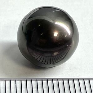 (南洋黒蝶真珠12.119ct)j 約12.03×12.00mm ルース 裸石 宝石 black pearl tahitian 真珠 DC0/DC0 