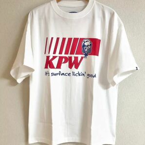 K.P.W(KAMIKAZE PAINTWORKS)カミカゼペイントワークス 厚手 オーガニックコットン 半袖Tシャツ【Ｌ】新品