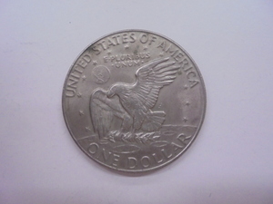 【外国銭】アメリカ 1ドル 1977年 アイゼンハワー イーグル 古銭 硬貨 コイン