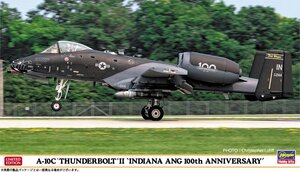 ハセガワ 02409 1/72 A-10C サンダーボルト II “インディアナ州空軍 100周年記念塗装” 