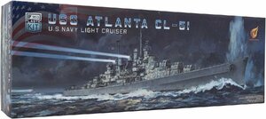 ベリーファイア VFM350922 1/350 アメリカ海軍 軽巡洋艦 USS アトランタ CL-51 通常版