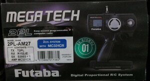  Futaba MEGA TECH 2PL 2CH SYSTEM WITH MC331CR 01 band 