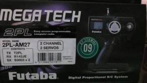  Futaba 2PL-AM27 2CHANNEL 2SERVOS 09 band 